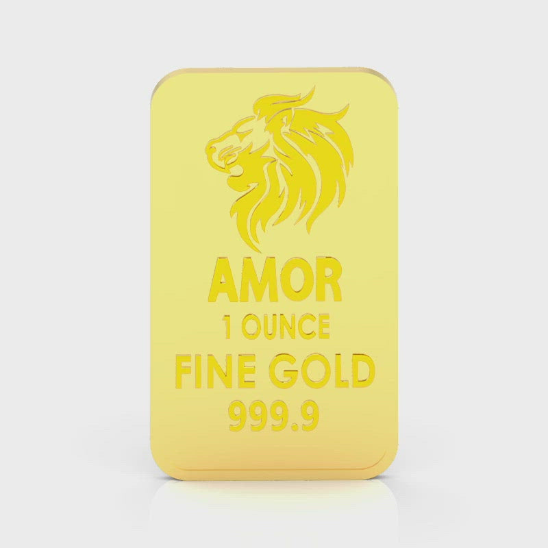 $250 Monthly SUBSCRIPTION for the 1 Ounce AMOR Fine Gold Bar